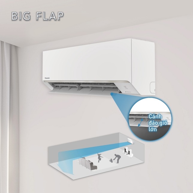 Điều hòa Panasonic 9000btu CU/CS-N9AKH-8 - 1 chiều